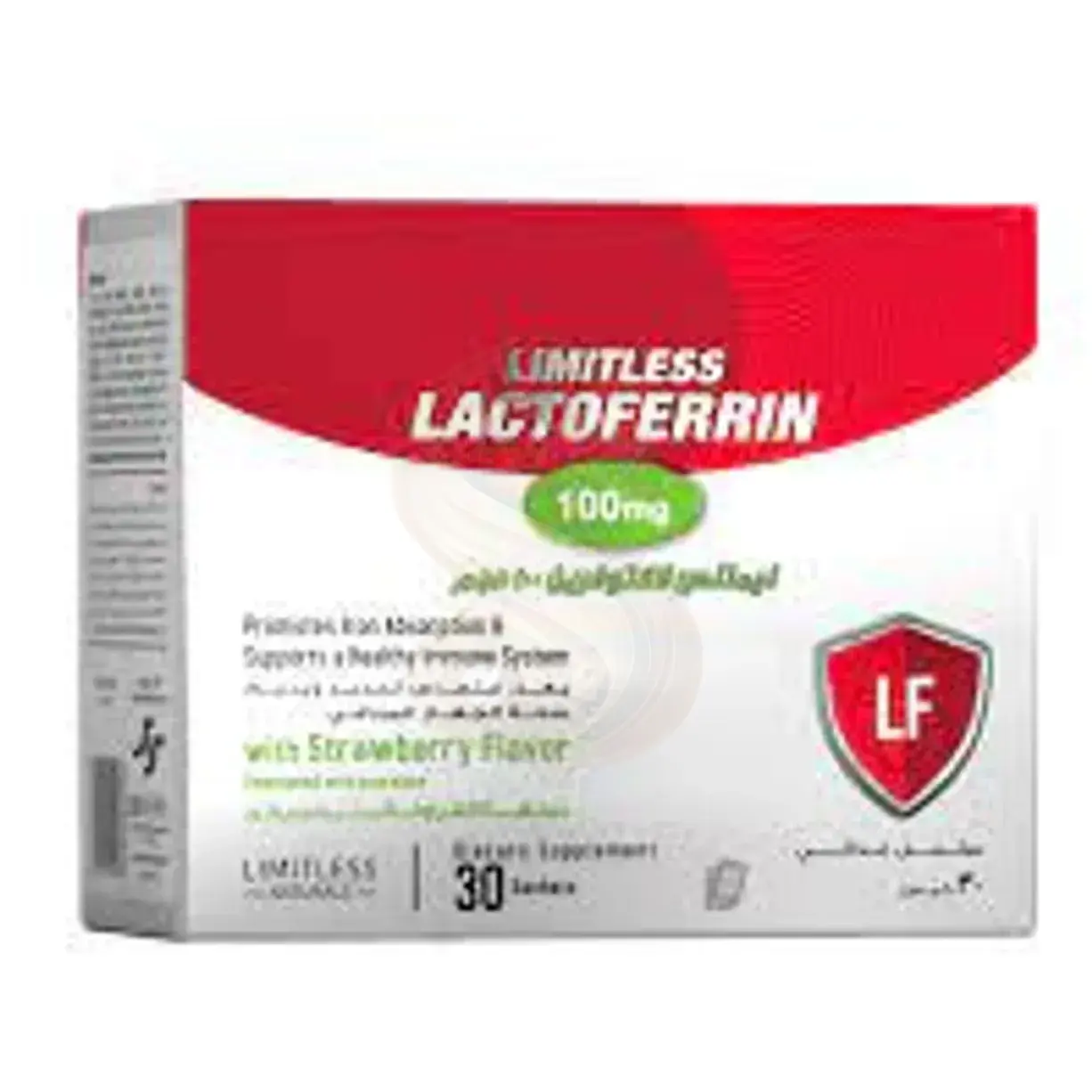 LIMITLESS LACTOFERRIN 100 MG 30 SACHETS