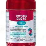 Limitless Co-Q 10 100mg 30 tablets