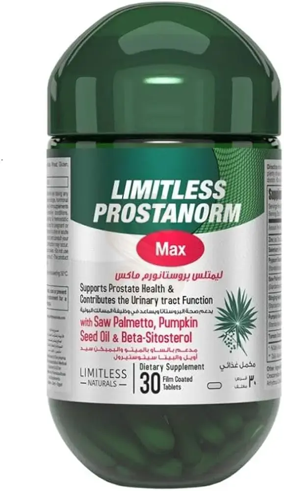 LIMITLESS PROSTANORM MAX 30 F.C. TABS.