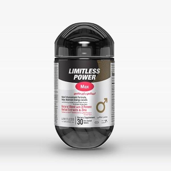 LIMITLESS POWER MAX 30 TABS.