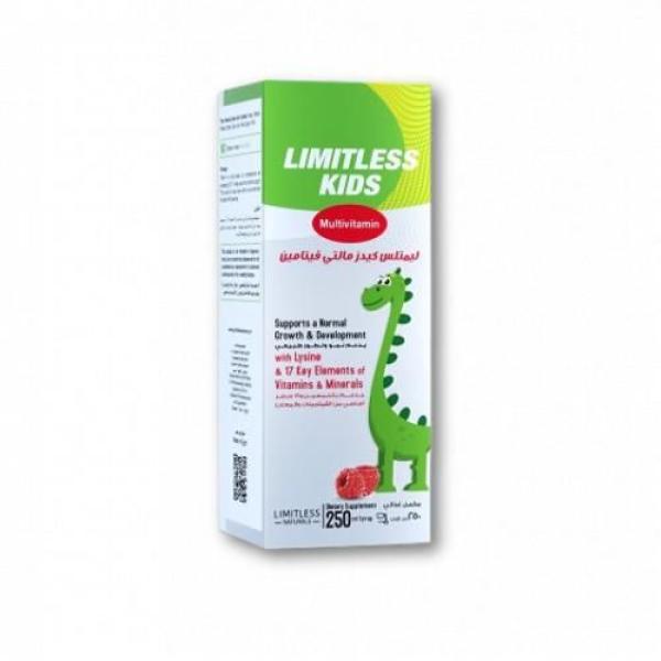 LIMITLESS KIDS MULTIVITAMINS SYRUP 250 ML