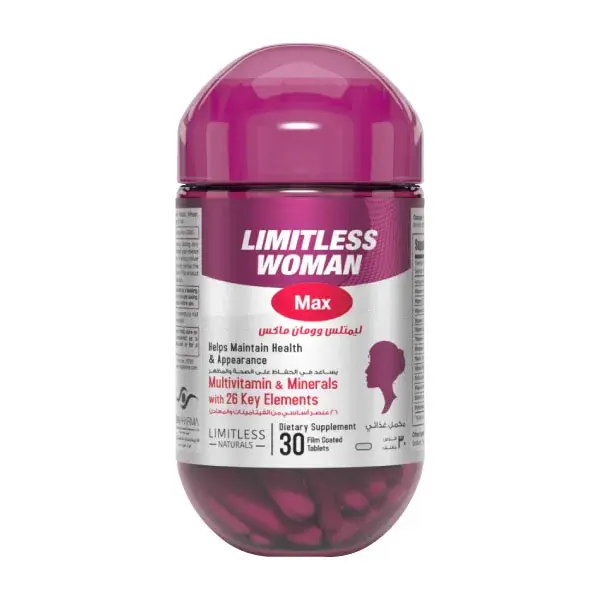 LIMITLESS WOMAN MAX 30 TABS.