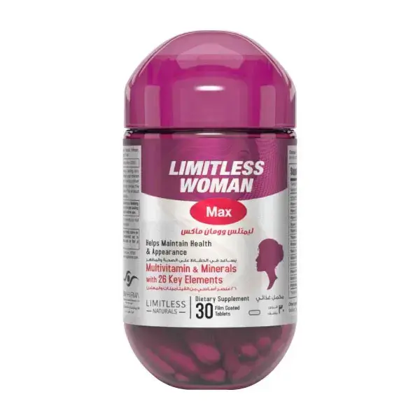 LIMITLESS WOMAN MAX 30 TABS.