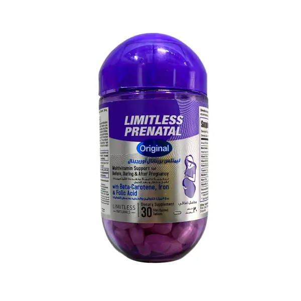 LIMITLESS PRENATAL ORIGINAL 30 TABS.