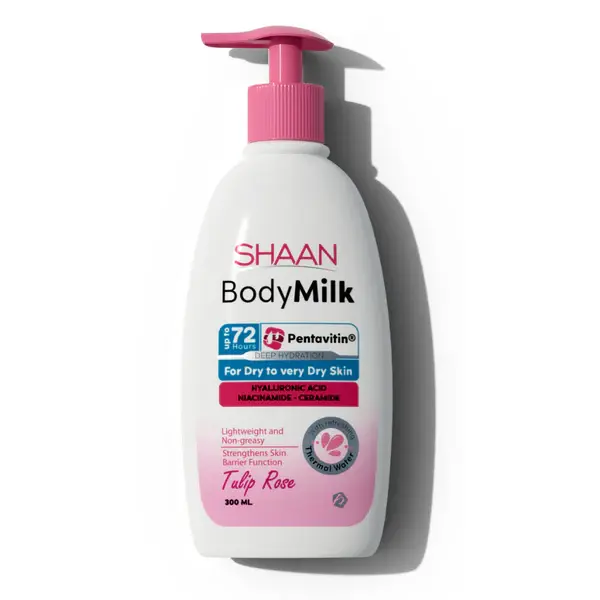 Shaan Tulip Rose Body Milk
